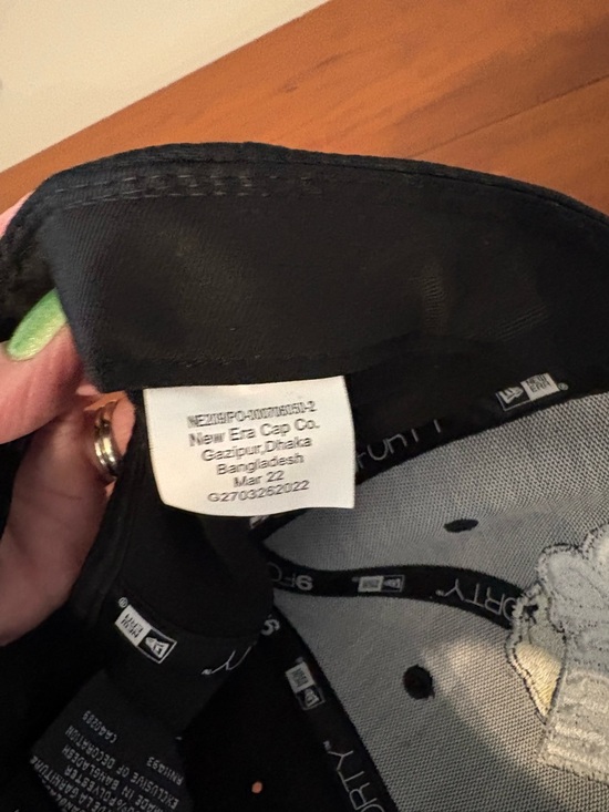 New Era 9FORTY Starry Lemon Lime Adjustable Hat Black Promo Baseball Cap - Picture 4 of 6